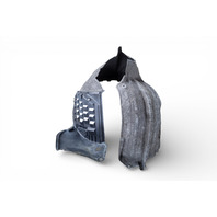 2006-2008 Lexus RX400h Fender Cover Liner, Front Right/Passenger 53805-48041, F009, OEM, 2006, 2007, 2008 2006-2008 Lexus RX400h Fender Cover Liner, Front Right/Passenger 53805-48041, F009, OEM, 2006, 2007, 2008