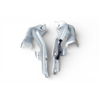 Lexus RX400h 06-08 Hood Hinge Hinges Set Left & Right Set, 53420-48030, F009, OEM, 2006, 2007, 2008