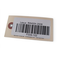 2006-2008 Lexus RX400h Interior Secondary Fuse Relay Box Block 82670-0E040, F009, OEM, 2006, 2007, 2008