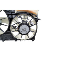 Lexus RX400h 06-08 Cooling Radiator Fans with Shrouds, 16363-20400, F009, OEM, 2006, 2007, 2008