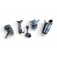 2006-2008 Lexus RX400h Engine Motor Mount Set(5) 12372-0A040, 12362-0A040, F009, OEM, 2006, 2007, 2008