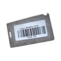 2006-2008 Lexus RX400h Engine Motor Mount Set(5) 12372-0A040, 12362-0A040, F009, OEM, 2006, 2007, 2008