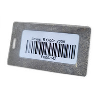 Lexus RX400h 06-08 Front Axle Half Shaft Right/Passenger Set 43410-0W160, F009, OEM, 2006, 2007, 2008