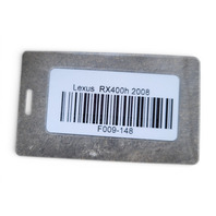 2006-2008 Lexus RX400h Control Arm Rear Left/Driver Strut Rod Set(3), 48740-48090, F009, OEM, 2006, 2007, 2008