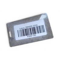 2008 Lexus RX400h Rear Knuckle Spindle Right/Passenger 42304-0E050, F009, OEM