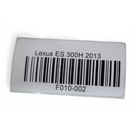 2013-2018 Lexus ES300h Mark Levinson Front Door Audio Speaker Left & Right Set (2) 86160-0WW00, F010, OEM, 2013, 2014, 2015, 2016, 2017, 2018