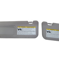 2013-2016 Lexus ES300h Left/Right Set Sun Visor Shield, Gray, F010, OEM, 2013, 2014, 2015, 2016