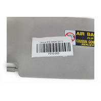 2013-2016 Lexus ES300h Left/Right Set Sun Visor Shield, Gray, F010, OEM, 2013, 2014, 2015, 2016