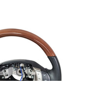 2013-2014 Lexus ES300H Steering Wheel with Wood Grain Trim 45100-33810-C0, F010, OEM, 2013, 2014
