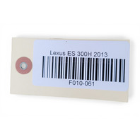 Lexus ES300h 13-18 Throttle Body Control Valve 22030-0V050, F010, OEM, 2013, 2014, 2015, 2016, 2017, 2018