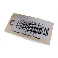 2013-2018 Lexus ES300h Traction Control & Sport ECO Mode Switch Knob 84010-33020-C0, F010, OEM, 2013, 2014, 2015, 2016, 2017, 2018