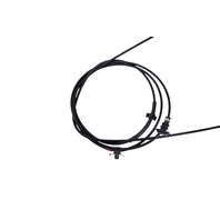 2013-2018 Lexus ES300h Hood Release Cable 53630-33180, F010, OEM, 2013, 2014, 2015, 2016, 2017, 2018