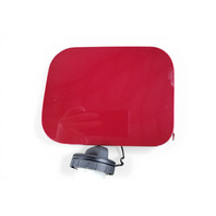 Lexus ES300h 13-18 Fuel Filler Gas Lid Door Red, 77350-33220, F010, OEM, 2013, 2014, 2015, 2016, 2017, 2018
