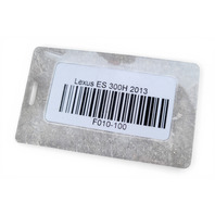 Lexus ES300h 13-18 Rear Left/Right Side Brake Caliper Set, 47850-33250, 47830-33250, F010, OEM, 2013, 2014, 2015, 2016, 2017, 2018