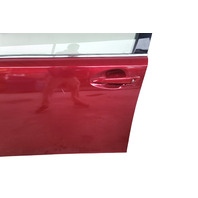 Lexus ES300h 13-14 Front Left/Driver Side Door Assembly Red 67002-33210, F010, OEM, 2013, 2014