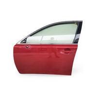 Lexus ES300h 13-14 Front Left/Driver Side Door Assembly Red 67002-33210, F010, OEM, 2013, 2014