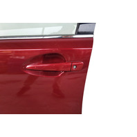 Lexus ES300h 13-14 Front Left/Driver Side Door Assembly Red 67002-33210, F010, OEM, 2013, 2014