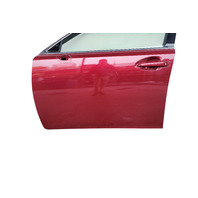 Lexus ES300h 13-14 Front Left/Driver Side Door Assembly Red 67002-33210, F010, OEM, 2013, 2014