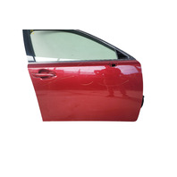 Lexus ES300h 13-14 Front Right/Passenger Side Door Assembly Red, 67001-33210, F010, OEM, 2013, 2014