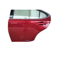 Lexus ES300h 13-18 Rear Left/Driver Side Door Assembly Black 67004-33180, F010, OEM, 2013, 2014, 2015, 2016, 2017, 2018