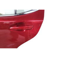 Lexus ES300h 13-18 Rear Left/Driver Side Door Assembly Black 67004-33180, F010, OEM, 2013, 2014, 2015, 2016, 2017, 2018