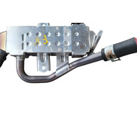 Lexus ES300h 13-16 Hybrid EGR Exhaust Gas Recirculation Pipe Sub-Assembly 25680-36010, F010, OEM, 2013, 2014, 2015