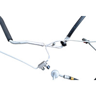 Lexus ES300h 13-18 A/C Air Conditioner Suction Tube Pipe Set(3), 88710-33310, 88707-33070, F010, OEM, 2013, 2014, 2015, 2016, 2017, 2018