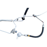 Lexus ES300h 13-18 A/C Air Conditioner Suction Tube Pipe Set(3), 88710-33310, 88707-33070, F010, OEM, 2013, 2014, 2015, 2016, 2017, 2018