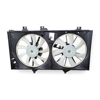 2013-2018 Lexus ES300h Cooling Radiator Fans with Shrouds, 16363-20270, F010, OEM, 2013, 2014, 2015, 2016, 2017, 2018 2013-2018 Lexus ES300h Cooling Radiator Fans with Shrouds, 16363-20270, F010, OEM, 2013, 2014, 2015, 2016, 2017, 2018