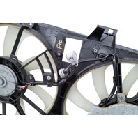 2013-2018 Lexus ES300h Cooling Radiator Fans with Shrouds, 16363-20270, F010, OEM, 2013, 2014, 2015, 2016, 2017, 2018
