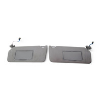 2012 Honda Crosstour  Sunvisor Sliding Sun Visor Set Gray 83230-TP6-A51ZB, F011, OEM, 2012