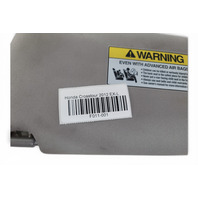 2012 Honda Crosstour  Sunvisor Sliding Sun Visor Set Gray 83230-TP6-A51ZB, F011, OEM, 2012