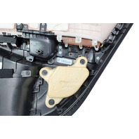 2010-2012 Honda Crosstour Rear Door Panel Lining Left/Driver Black, 83752-TP6-A11ZA, F011, OEM, 2010, 2011, 2012