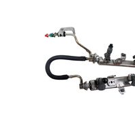 2010-2012 Honda Crosstour Front/Rear Fuel Injector w/Fuel Pipe 3.5L Set, 16610-R70-A01, F011, OEM, 2010, 2011, 2012