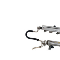 2010-2012 Honda Crosstour Front/Rear Fuel Injector w/Fuel Pipe 3.5L Set, 16610-R70-A01, F011, OEM, 2010, 2011, 2012