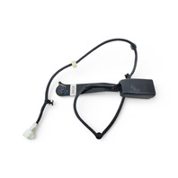 2010-2015 Honda Accord Crosstour Seat Belt Buckle Front Left/Driver Black 04816-TP6-A01ZA, F011, OEM, 2010, 2011, 2012, 2013, 2014, 2015