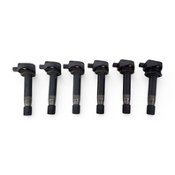 2010-2012 Honda Crosstour Ignition Coil Plug Igniter Set of 6 Pack 30520-R70-S01, F011, OEM, 2010, 2011, 2012