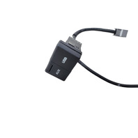 2010-2015 Honda Crosstour USB, AUX, and Power Outlet 12V Socket 120W, 39112-TA0-A21, F011, OEM, 2010, 2011, 2012, 2013, 2014, 2015