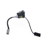 2010-2015 Honda Crosstour USB, AUX, and Power Outlet 12V Socket 120W, 39112-TA0-A21, F011, OEM, 2010, 2011, 2012, 2013, 2014, 2015