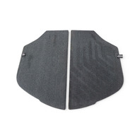 2010-2015 Honda Crosstour Trunk Cargo Side Floor Cover Lid Left/Right Set Black, F011, OEM, 2010, 2011, 2012, 2013, 2014, 2015