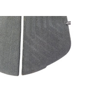 2010-2015 Honda Crosstour Trunk Cargo Side Floor Cover Lid Left/Right Set Black, F011, OEM, 2010, 2011, 2012, 2013, 2014, 2015