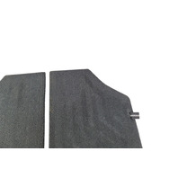 2010-2015 Honda Crosstour Trunk Cargo Side Floor Cover Lid Left/Right Set Black, F011, OEM, 2010, 2011, 2012, 2013, 2014, 2015