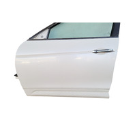 2010-2015 Honda Crosstour Front Door Assembly Left/Driver White 67050-TP6-A90ZZ, F011, OEM, 2010, 2011, 2012, 2013, 2014, 2015