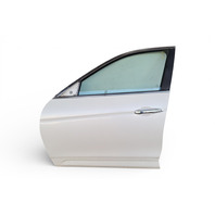 2010-2015 Honda Crosstour Front Door Assembly Left/Driver White 67050-TP6-A90ZZ, F011, OEM, 2010, 2011, 2012, 2013, 2014, 2015