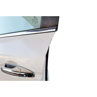 2010-2015 Honda Crosstour Front Door Assembly Left/Driver White 67050-TP6-A90ZZ, F011, OEM, 2010, 2011, 2012, 2013, 2014, 2015