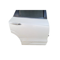 2010-2015 Honda Crosstour Door Rear Right Passenger White, 67510-TP6-A90ZZ, F011, OEM, 2010, 2011, 2012, 2013, 2014, 2015