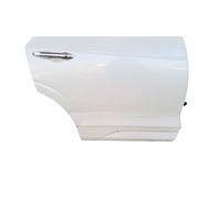2010-2015 Honda Crosstour Door Rear Right Passenger White, 67510-TP6-A90ZZ, F011, OEM, 2010, 2011, 2012, 2013, 2014, 2015