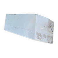 2010-2012 Honda Crosstour Lower Fender Garnish Trim Right, White, 74115-TP6-A00ZC, F011, OEM, 2010, 2011, 2012