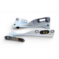 2010-2015 Honda Crosstour Hood Hinges Left/Right White Set, 60120-TA0-A00ZZ, F011, OEM, 2010, 2011, 2012, 2013, 2014, 2015