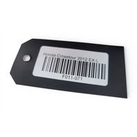 2010-2015 Honda Crosstour Trunk Spare Tire Cover Carpet Mat Black 84551-TP6-A01, F011, OEM, 2010, 2011, 2012, 2013, 2014, 2015